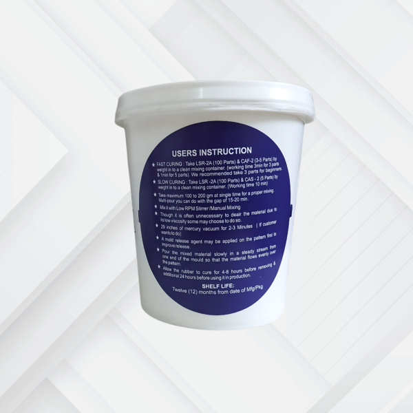 Silcozest LSR 210 Liquid Silicone Rubber – White 2-Pack | Premium Quality for Molding & Industrial Use - Image 2