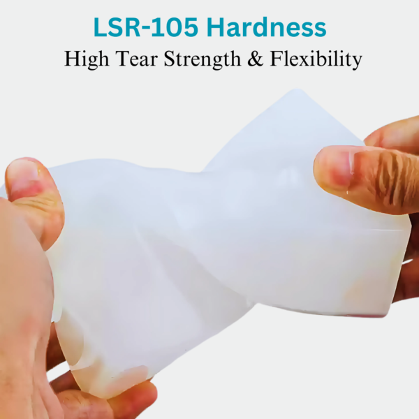 RANA POLYMERS SILOCZEST Skin Soft Silicone Making Kit,05A RTV Liquid Silicone Rubber,Non-Toxic,Odorless-1:1 Mixing Ratio|Body Organs,Artificial Limbs,Shoe Insole|Translucent - Image 5