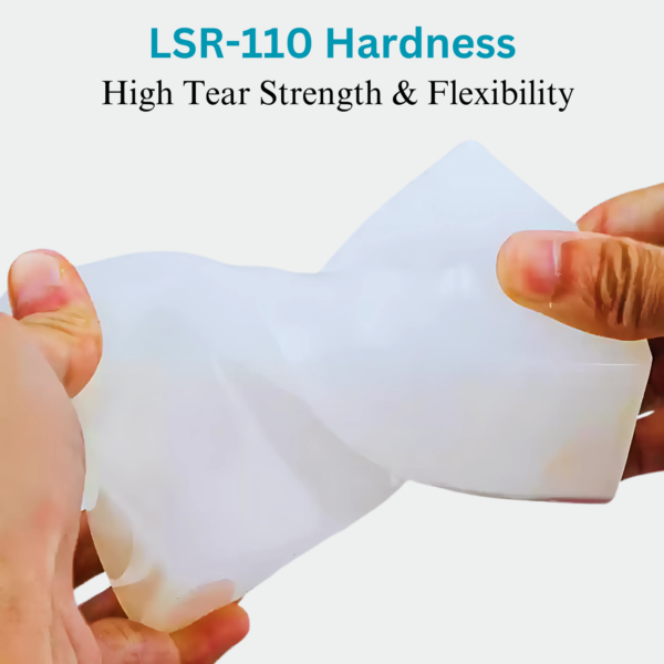 RANA POLYMERS Skin Soft Silicone Making Kit,10A RTV Liquid Silicone Rubber-1:1 Mixing Ratio|Human Skin,Complete Finger,Robots Skin|Translucent - Image 5