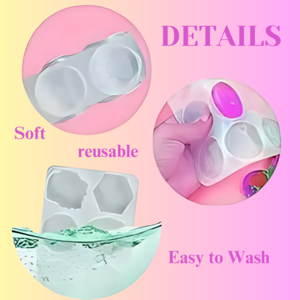 RANA POLYMERS Silicone Mold Making Kit,25A Liquid Silicone Rubber,1:1 Mixing Ratio|Jelly Tray,Artificial Jewelry,Cement Statues Mold Making|Translucent - Image 8